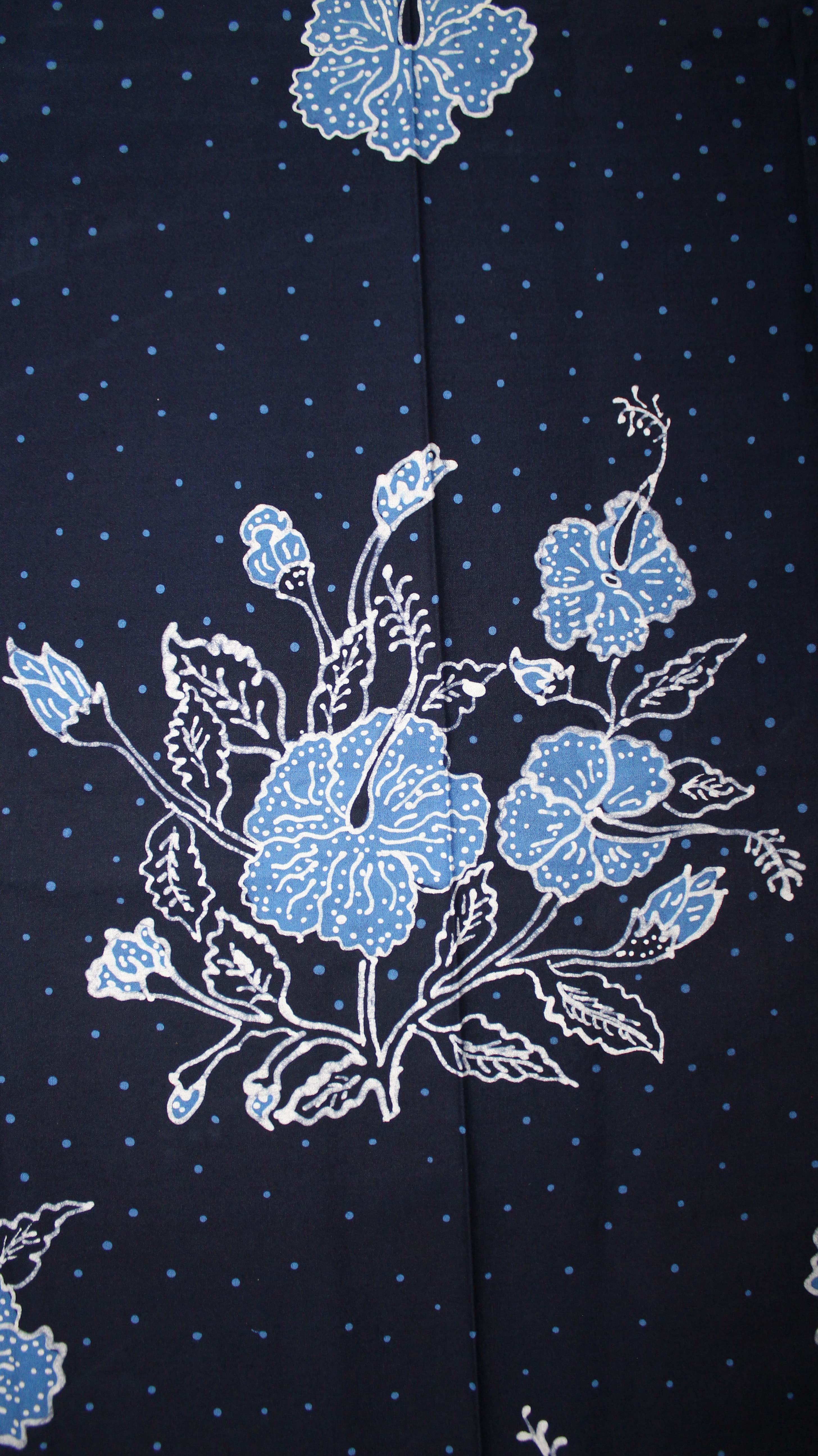Batik Kembang Wiyata Biru